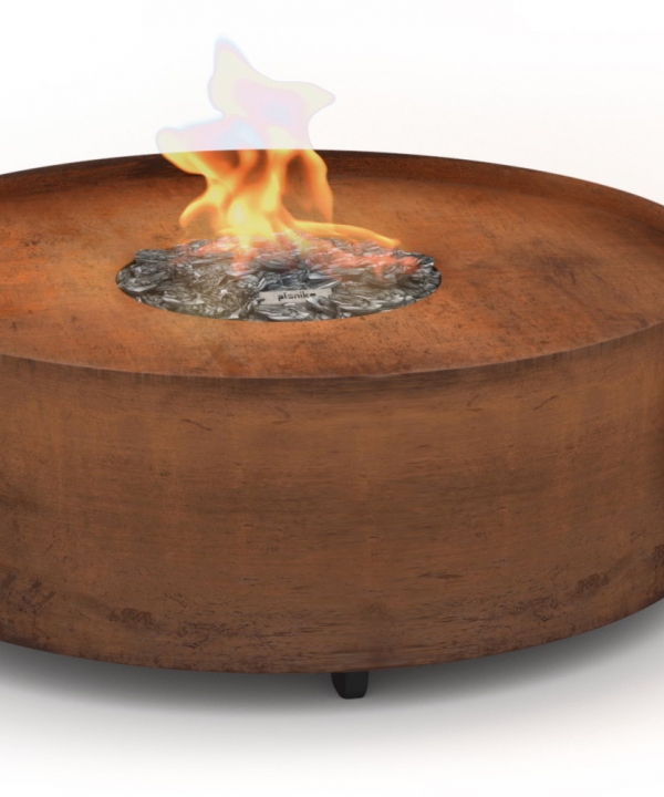 Out Fireplace Galio Fire Pit Corten Automatic