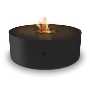 Out Fireplace Galio Fire Pit Black Automatic
