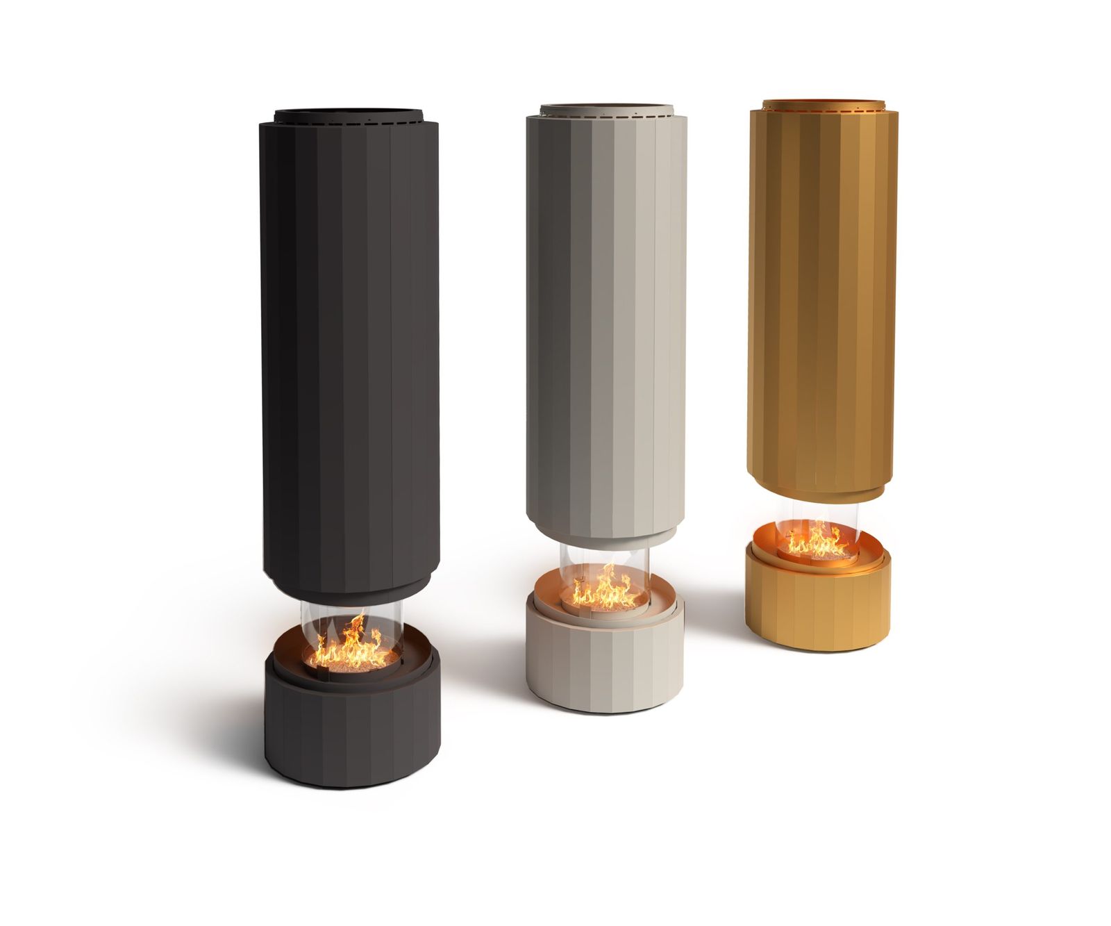 PILLAR METALLIC GOLD in an interior