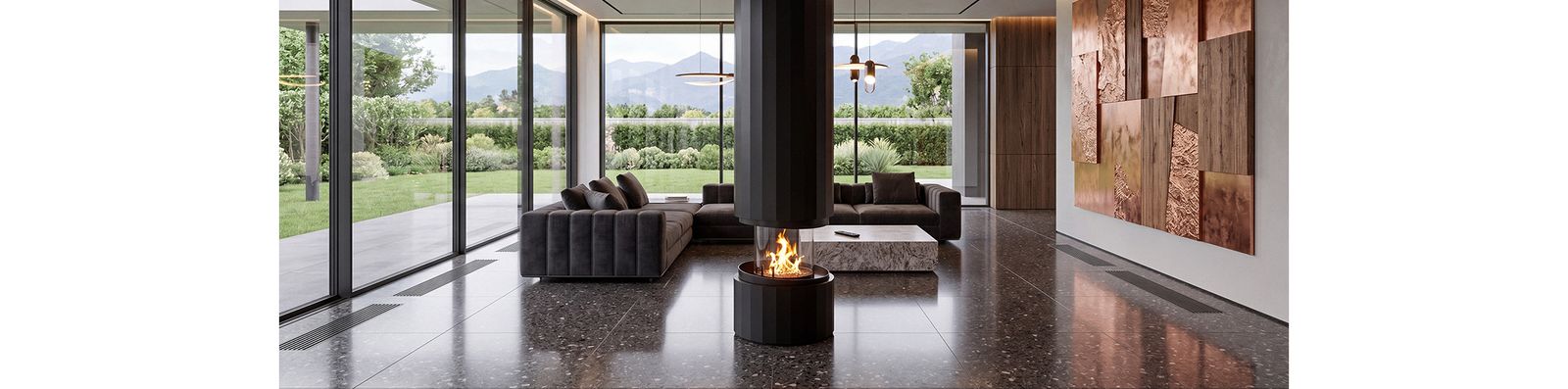 PILLAR in an interior
