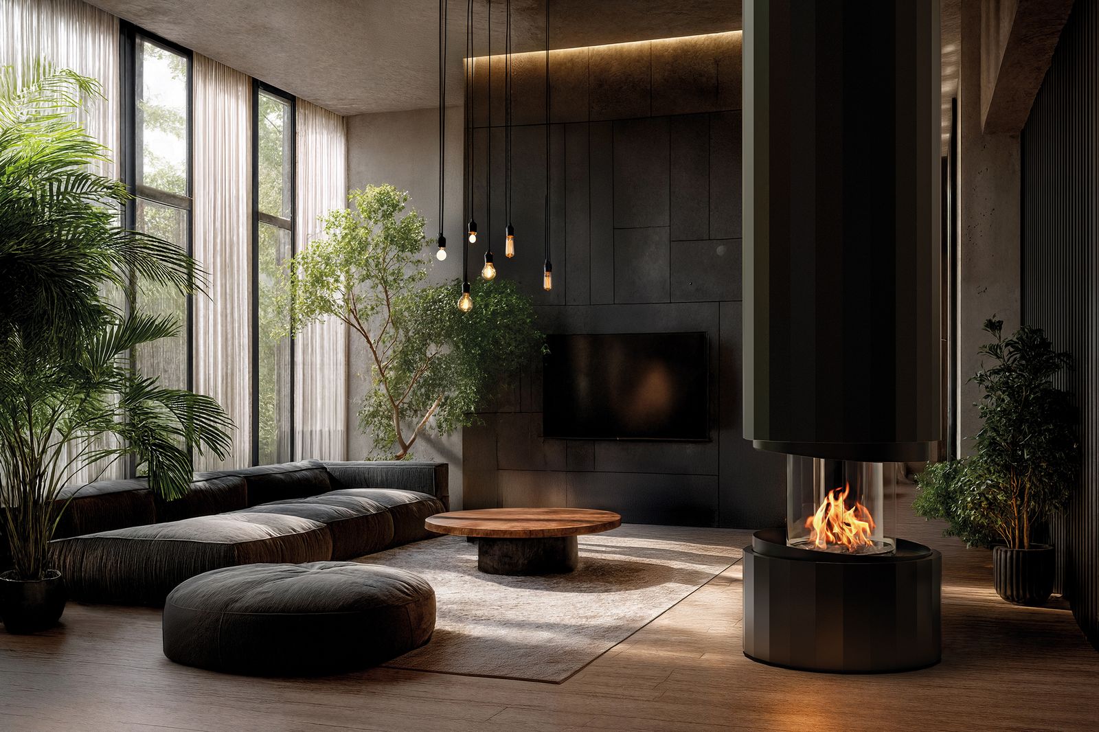 PILLAR in an interior